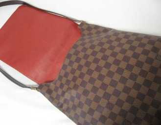 AAA Replica Louis Vuitton Damier Ebene Canvas Musette N51302 On Sale - Click Image to Close